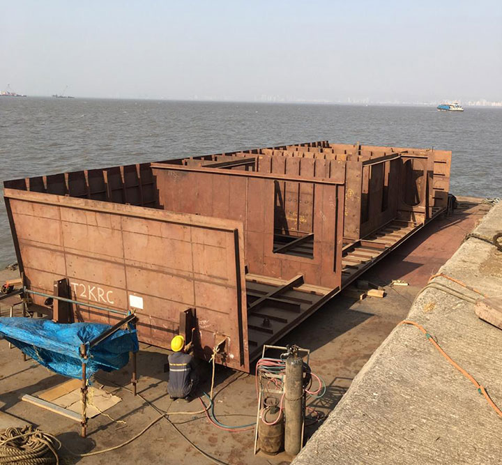 Fabrication of Hull Units 